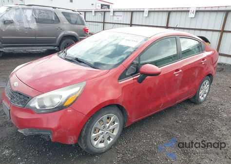 2015 Kia Rio Lx z USA, uszkodzony, nr VIN KNADM4A36F6428910